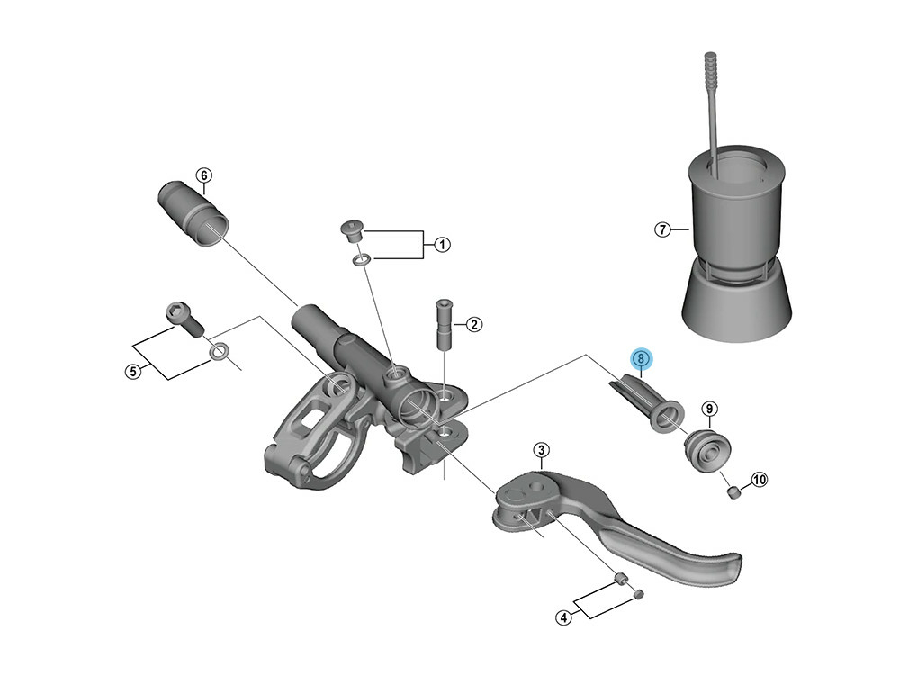 Shimano 2024 brake parts