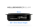 CANE CREEK Headset Upper Part Hellbender 70 Slam ZS44/28.6/H2 1 1/8" | black