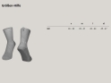 DIRTLEJ Socken tech 20 | grey M (39-41)