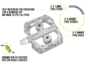 MAGPED Pedale ENDURO2 magnetisch | 150N