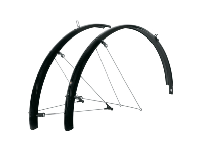SKS Mudguard Set 28" Bluemels Basic | glossy black 35 mm