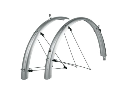 SKS Mudguard Set 28" Bluemels Basic | silver 55 mm