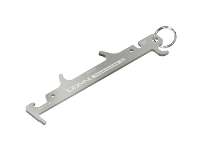 LEZYNE Kettenmesslehre 4-Funktionen Multitool | silber
