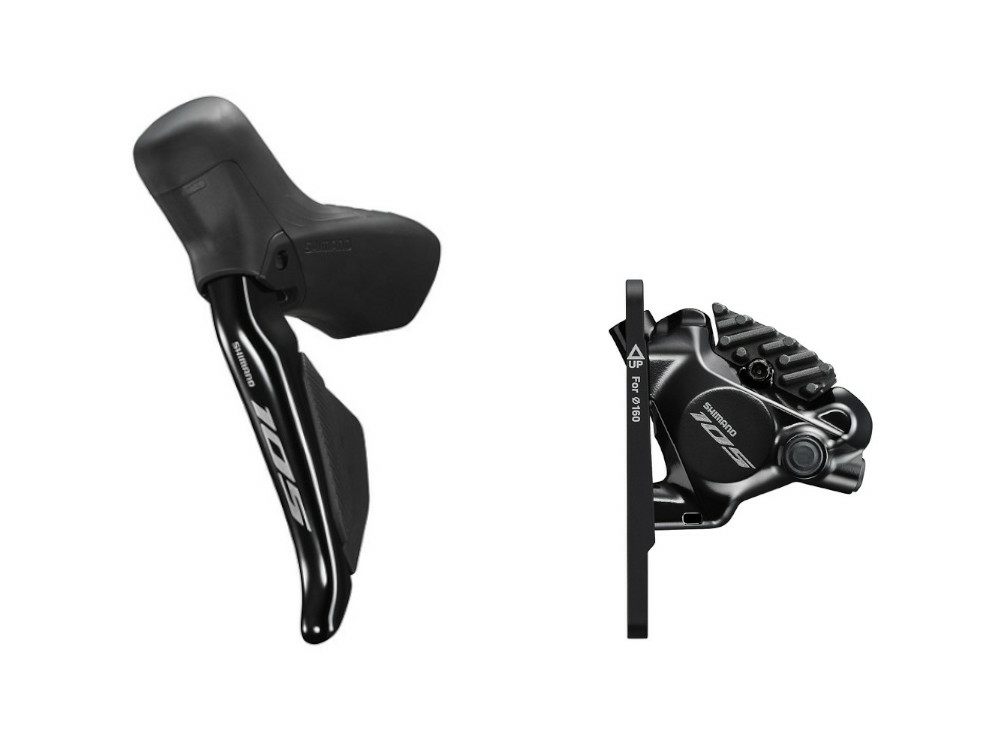 SHIMANO 105 Di2 Shift- | Brakelever ST-R7170 2x12-speed + Disc