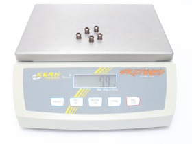 WOLF TOOTH Kettenblattschrauben 5 Stück kurz | Espresso