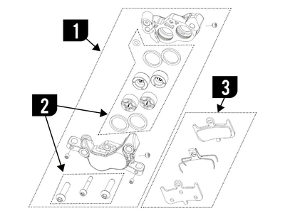 HAYES Caliper Rebuild-Kit for Dominion A4, 17,50 €