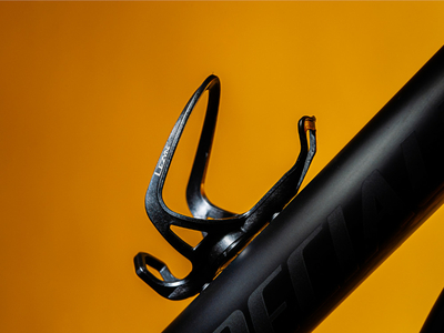 LEZYNE Bottle Cage Matrix Air Cage for Apple AirTag | black