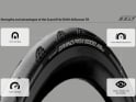 CONTINENTAL Tire Grand Prix 5000 AllSeason Tubeless 28" | 700 x 35C BlackChili VectranBreaker black/reflex-skin