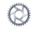 E*THIRTEEN Chainring round Helix R Guidering Direct Mount | 1-speed narrow wide SRAM MTB 3-Bolt BOOST | Grey