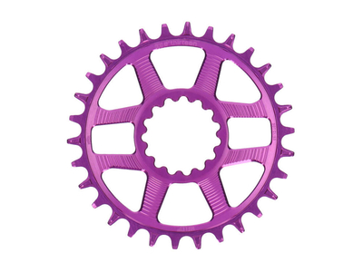 E*THIRTEEN Chainring round Helix R Guidering Direct Mount | 1-speed narrow wide BOOST, SuperBOOST | Eggplant