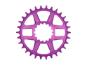 E*THIRTEEN Chainring round Helix R Guidering Direct Mount | 1-speed narrow wide BOOST, SuperBOOST | Eggplant