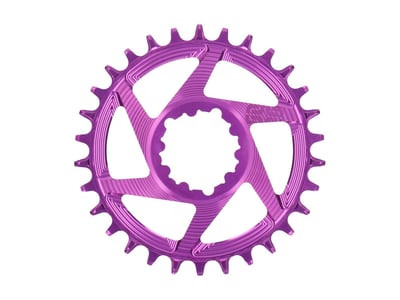 E*THIRTEEN Chainring round Helix R Guidering Direct Mount | 1-speed narrow wide SRAM MTB 3-Bolt BOOST | Eggplant 34 teeth