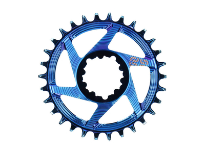 E*THIRTEEN Chainring round Helix R Guidering Direct Mount | 1-speed narrow wide SRAM MTB 3-Bolt BOOST | Intergalactic 28 teeth