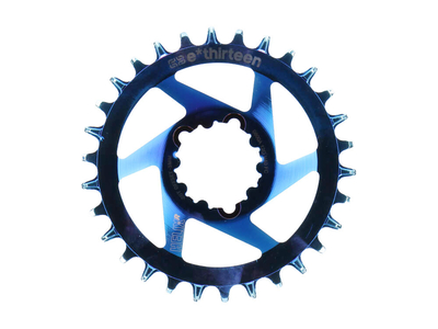 E*THIRTEEN Chainring round Helix R Guidering Direct Mount | 1-speed narrow wide SRAM MTB 3-Bolt BOOST | Intergalactic 28 teeth