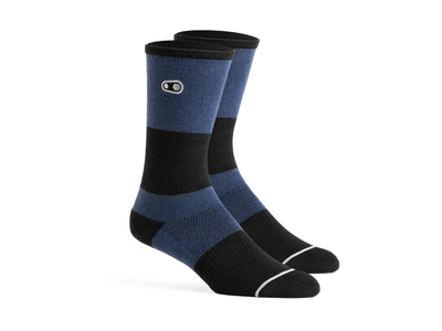 CRANKBROTHERS Socks Icon MTB Thick | navy/black/silver...