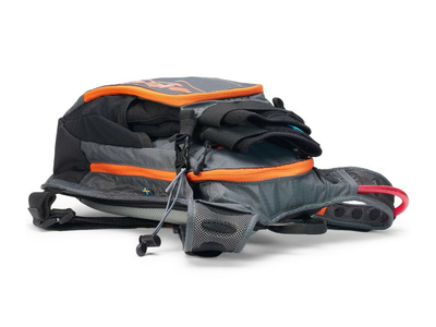 USWE Drinking Backpack Airborne 9 incl. 3 l Hydration Bladder | grey-orange