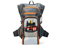 USWE Drinking Backpack Airborne 9 incl. 3 l Hydration Bladder | grey-orange