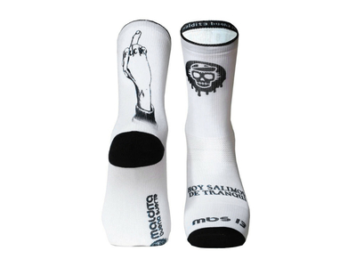 MALDITA BUENA SUERTE Socks F... Y.. | white