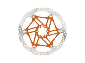 HOPE Brake Disc V4 Vented Floating Rotor 203 mm | orange