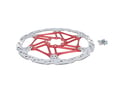 HOPE Brake Disc V4 Vented Floating Rotor 203 mm | red