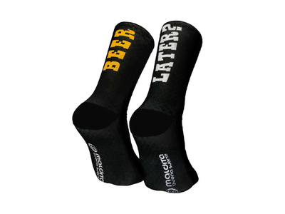 MALDITA BUENA SUERTE Socks Beer Later? L | 41--43