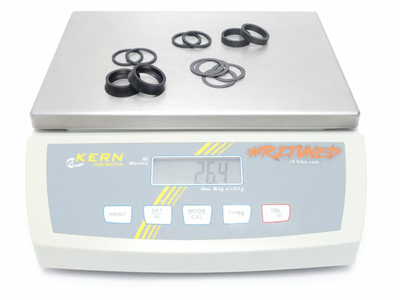 ROTOR Crank Spacer Kit ALDHU | VEGAST for 30 mm Axle | universal