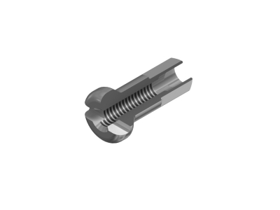 DT Swiss Mamelon en aluminium 2.0 x 12mm (100 pièces) Rayons