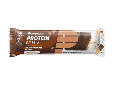 POWERBAR Protein Bar Protein Nut2 Milk Chocolate Peanut 45g | 12 Bar Box