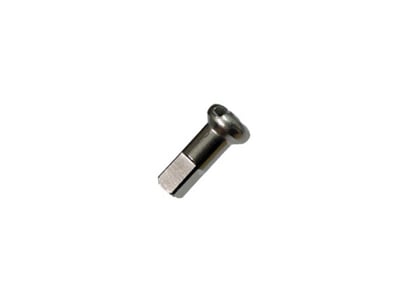 DT SWISS Speichennippel Messing PRO HEAD 2 mm | 12 mm silber