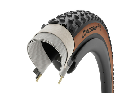 PIRELLI Tire Cinturato Gravel S Loose Terrain 28 | 700 x 40C TLR black/brown
