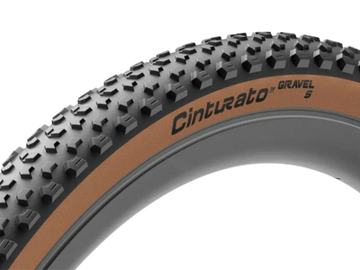 PIRELLI Tire Cinturato Gravel S Loose Terrain 28 | 700 x 40C TLR black/brown