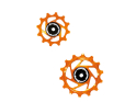 HOPE pulley set Jockey Wheels 12/14 teeth | orange