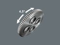 WERA Ratsche mit Quergriff und Schnellwechselfutter Rapidaptor 1/4"