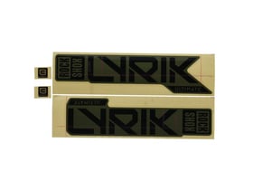 ROCKSHOX Sticker Decal Set for Lyrik Ultimate Gloss Black...