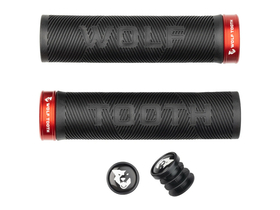 WOLFTOOTH Grips Echo Lock-On 32 x 132 mm | red