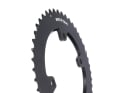 ROTOR Chainring Round Rings Aero 2-speed BCD 110 mm | 4 hole for Rotor ALDHU | Shimano GRX Outer Ring 46 Teeth