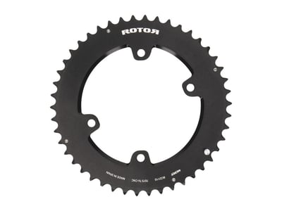 ROTOR Chainring Round Rings Aero 2-speed BCD 110 mm | 4 hole for Rotor ALDHU | Shimano GRX Outer Ring 48 Teeth