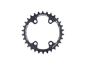 ROTOR Chainring Round Rings 2-speed BCD 80 mm | 4 hole for Rotor ALDHU | Shimano GRX Inner Ring