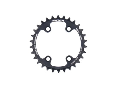 ROTOR Chainring Round Rings 2-speed BCD 80 mm | 4 hole for Rotor ALDHU | Shimano GRX Inner Ring 30 Teeth