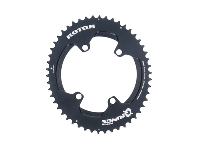 ROTOR Chainring Q-Rings oval 2-speed BCD 110 mm | 4-Hole for Rotor ALDHU | Shimano Road outer Ring 46 Teeth