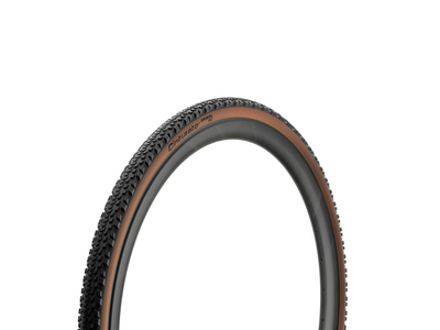 PIRELLI Tire Cinturato Gravel RC Mixed Terrain 28 | 700 x 45C TLR black/brown