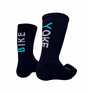BIKEYOKE Socks 2.0 | black / turquoise / white