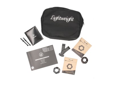 LIGHTWEIGHT Laufradsatz 28 Obermayer EVO Disc | Clincher | SCHWARZ ED