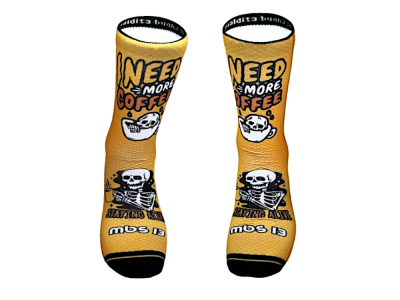 MALDITA BUENA SUERTE Socks Coffee Time XL | 44-46