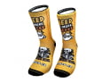 MALDITA BUENA SUERTE Socken Coffee Time | gelb XL | 44-46