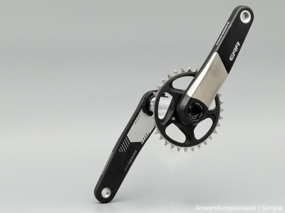 RACE FACE Crank Set ERA Carbon CINCH System 136 mm Crank Spindle | Bla