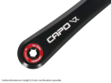 LEONARDI RACING Crank Set Capo | SRAM 3-hole Chainwheel 28,99 mm SRAM DUB | black 170 mm