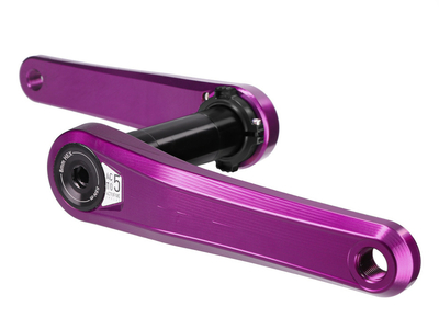 ACTOFIVE Crank Set Signature Limited Edition | SRAM 3-hole Chainring 28,99 mm SRAM DUB Spindle CX/Gravel | 170 mm Purple