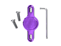 MUC-OFF Secure Tag Holder 2.0 for Apple AirTag | purple