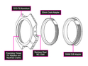 MUC-OFF Preload Ring für 30 mm Welle / SRAM-DUB | grün